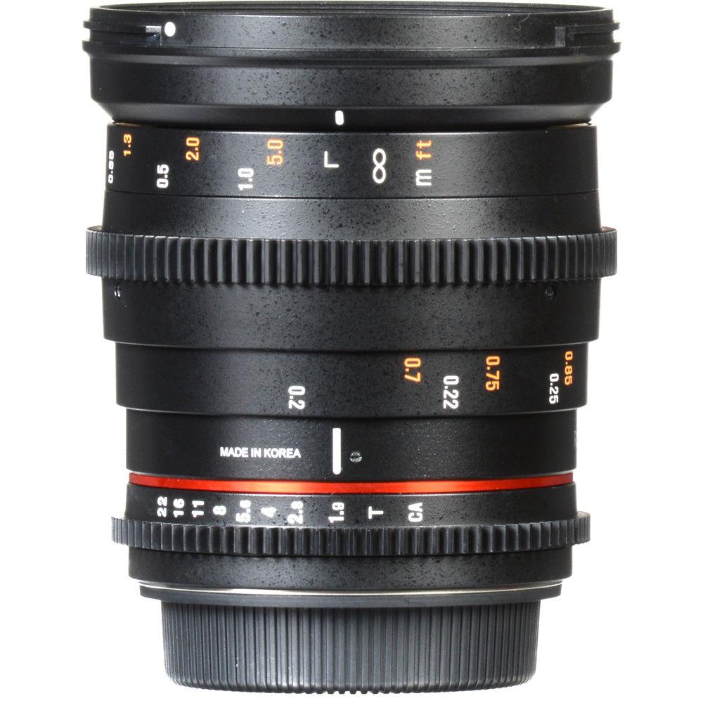 Rokinon 20mm T1.9 Cine DS Lens for Sony E