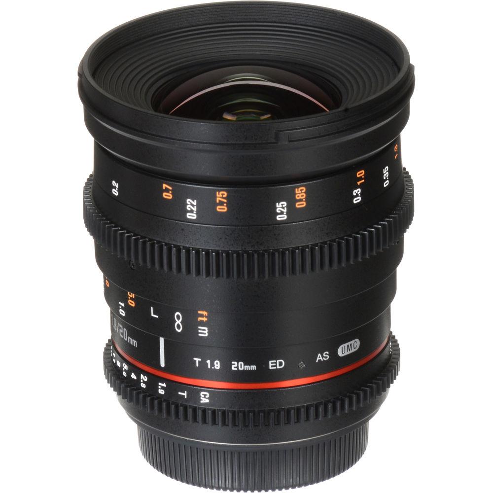 Rokinon 20mm T1.9 Cine DS Lens for Sony E