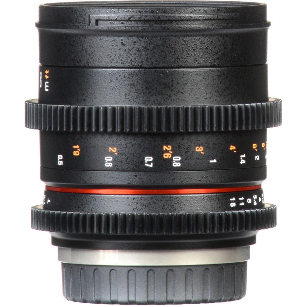 Rokinon 50mm T1.3 Compact High-Speed Cine Lens for Micro Four Thirds