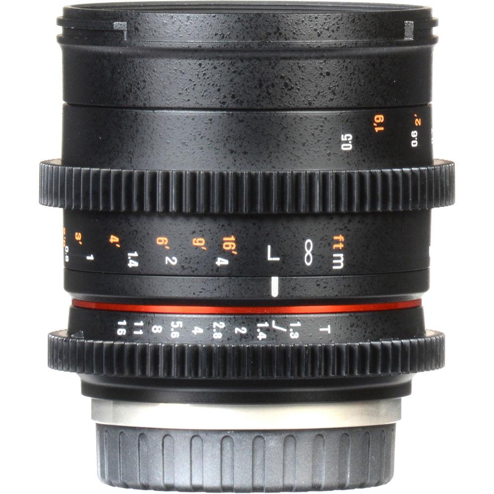 Rokinon 50mm T1.3 Compact High-Speed Cine Lens for Micro Four Thirds