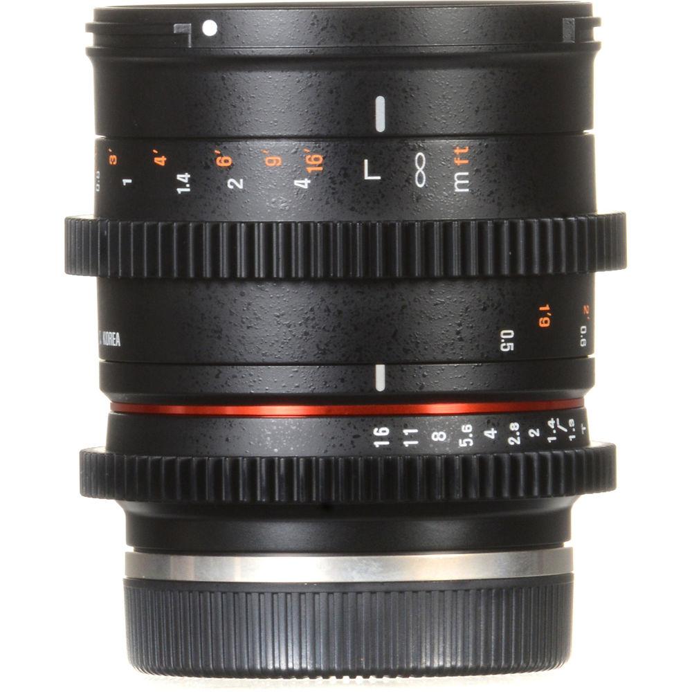 Rokinon 50mm T1.3 Compact High-Speed Cine Lens for Sony E