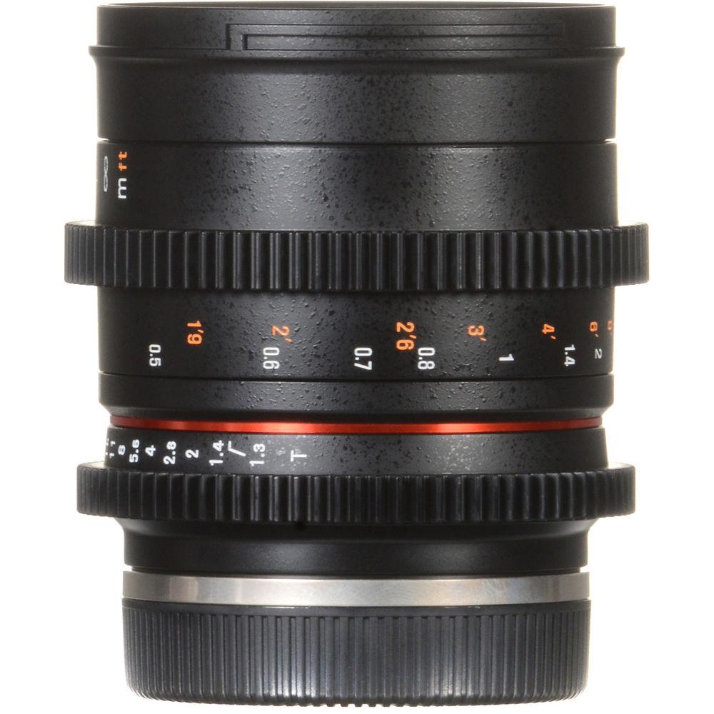 Rokinon 50mm T1.3 Compact High-Speed Cine Lens for Sony E