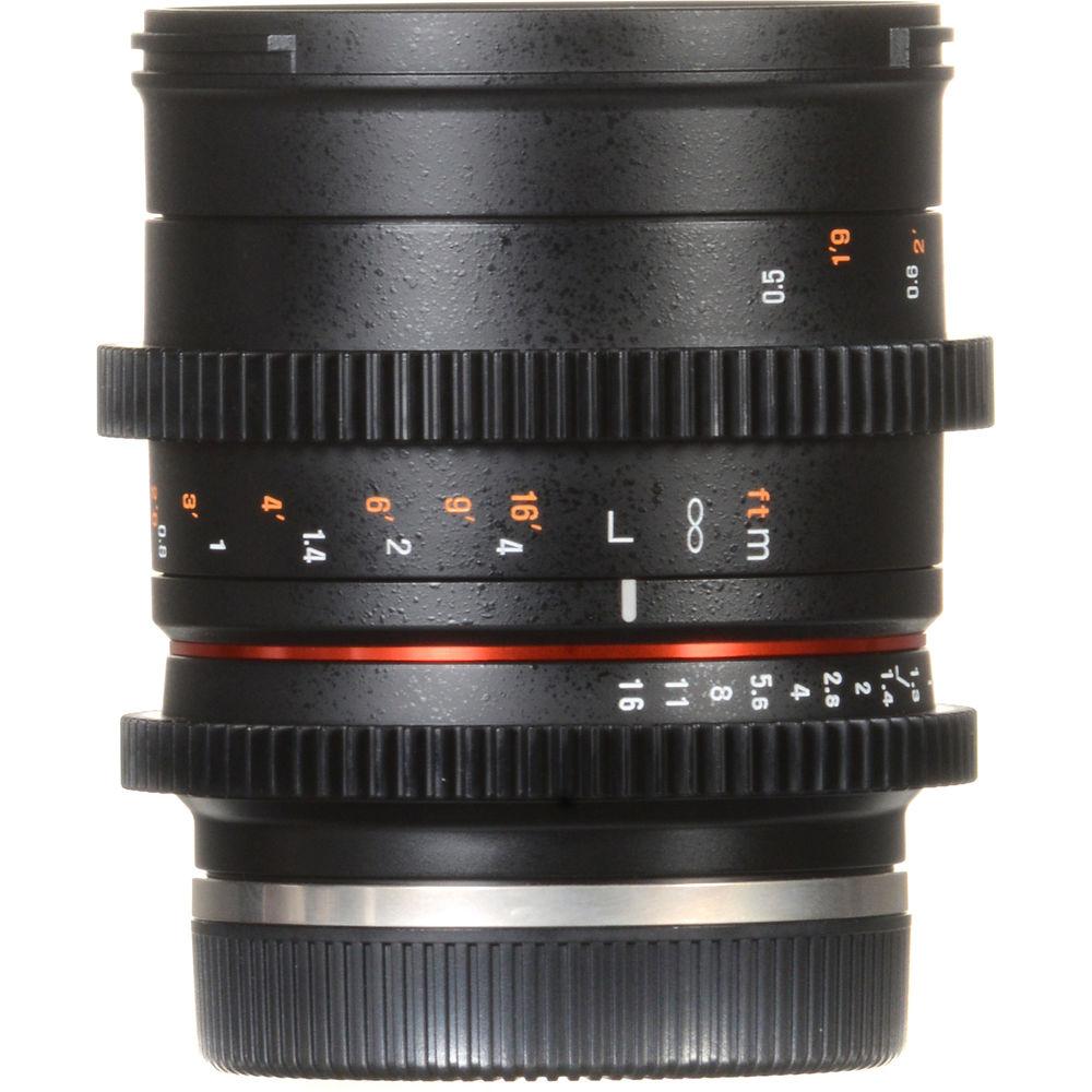 Rokinon 50mm T1.3 Compact High-Speed Cine Lens for Sony E