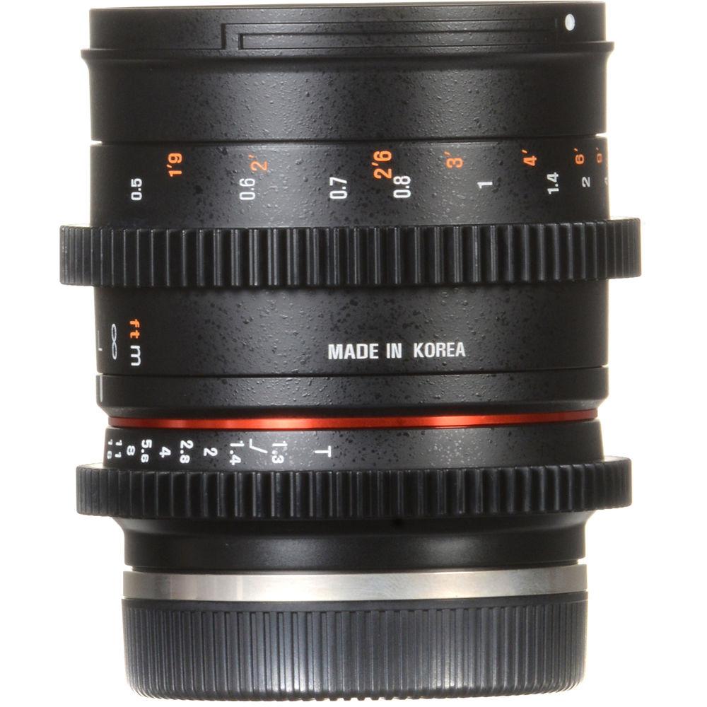 Rokinon 50mm T1.3 Compact High-Speed Cine Lens for Sony E