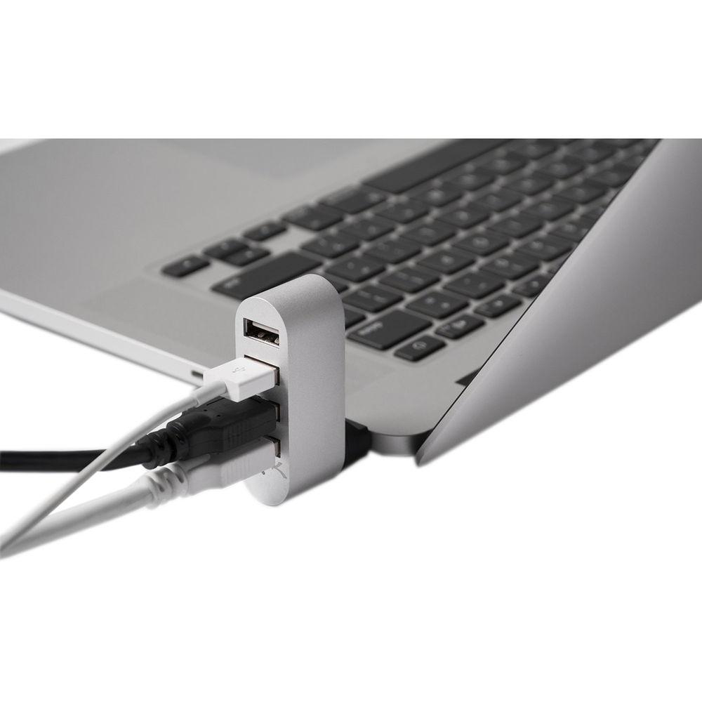 Sabrent USB 2.0 4-Port Rotating Mac Style Hub