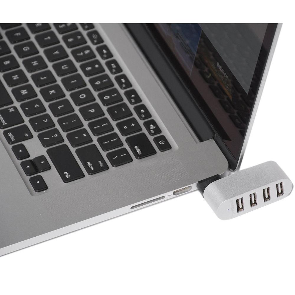Sabrent USB 2.0 4-Port Rotating Mac Style Hub