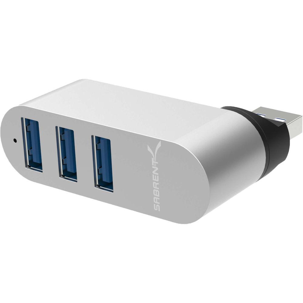 Sabrent USB 3.1 Gen 1 3-Port Rotating Hub