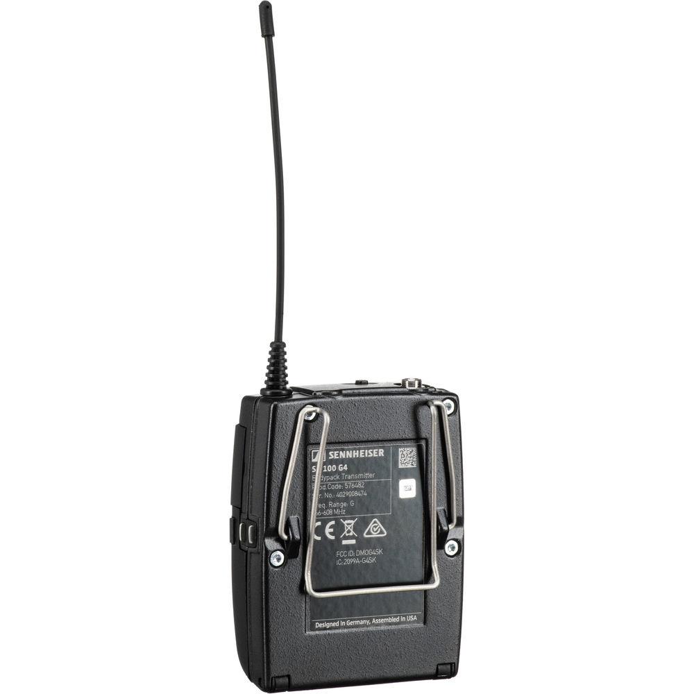 Sennheiser ew 100 G4-ME 4 Wireless Bodypack System with ME 4 Cardioid Lavalier Microphone