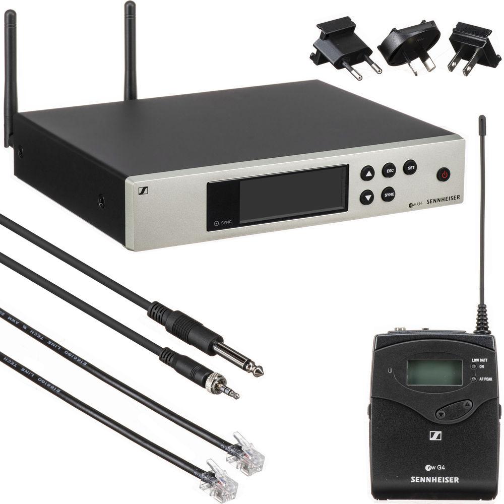 Sennheiser ew 100 G4 Wireless Instrument System with Ci 1 Guitar Cable G: