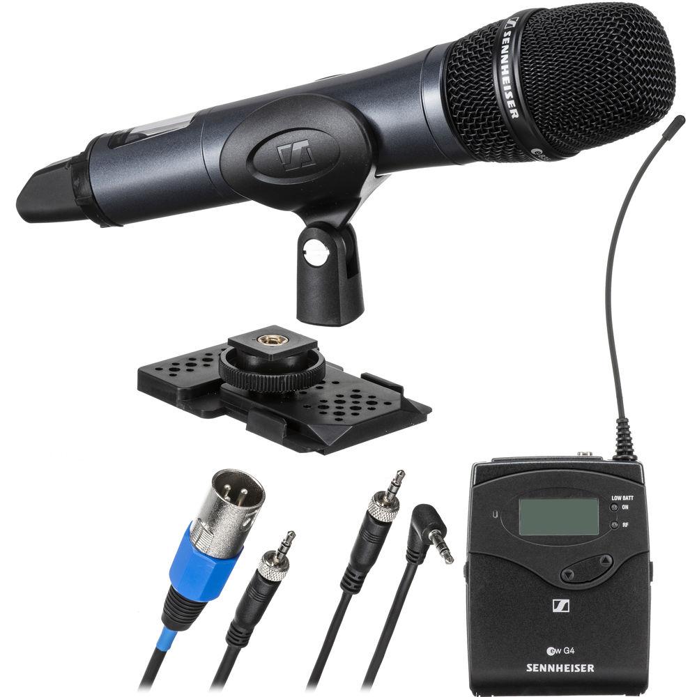 Sennheiser EW 135P G4 Camera-Mount Wireless Cardioid Handheld Microphone System