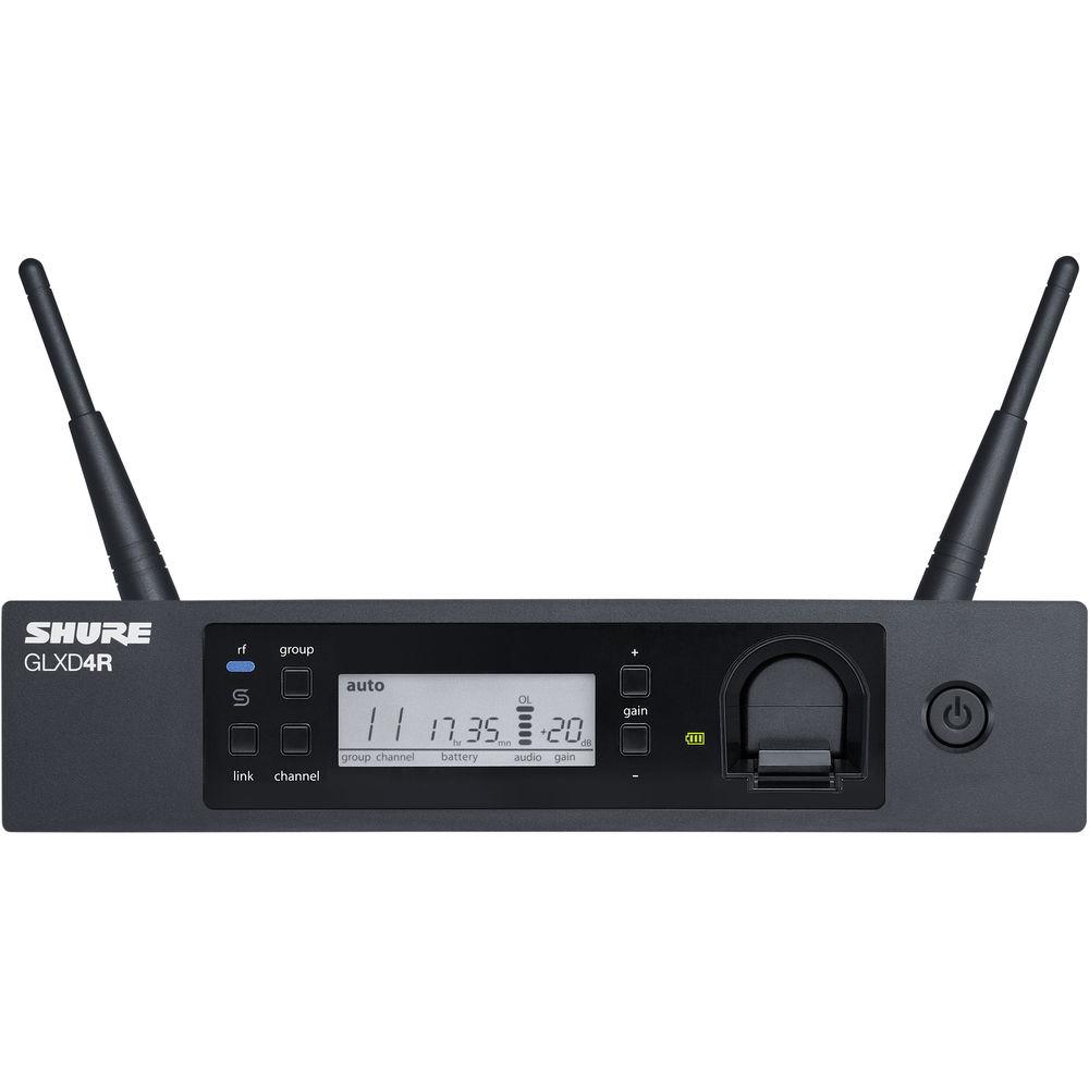 Shure GLX-D4R Digital Wireless Multi-System Receiver