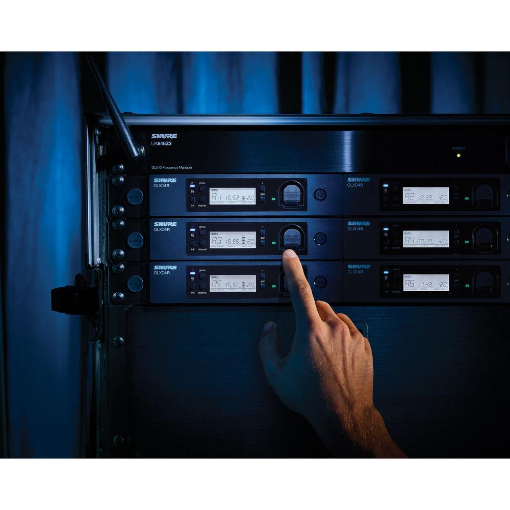 Shure GLX-D4R Digital Wireless Multi-System Receiver