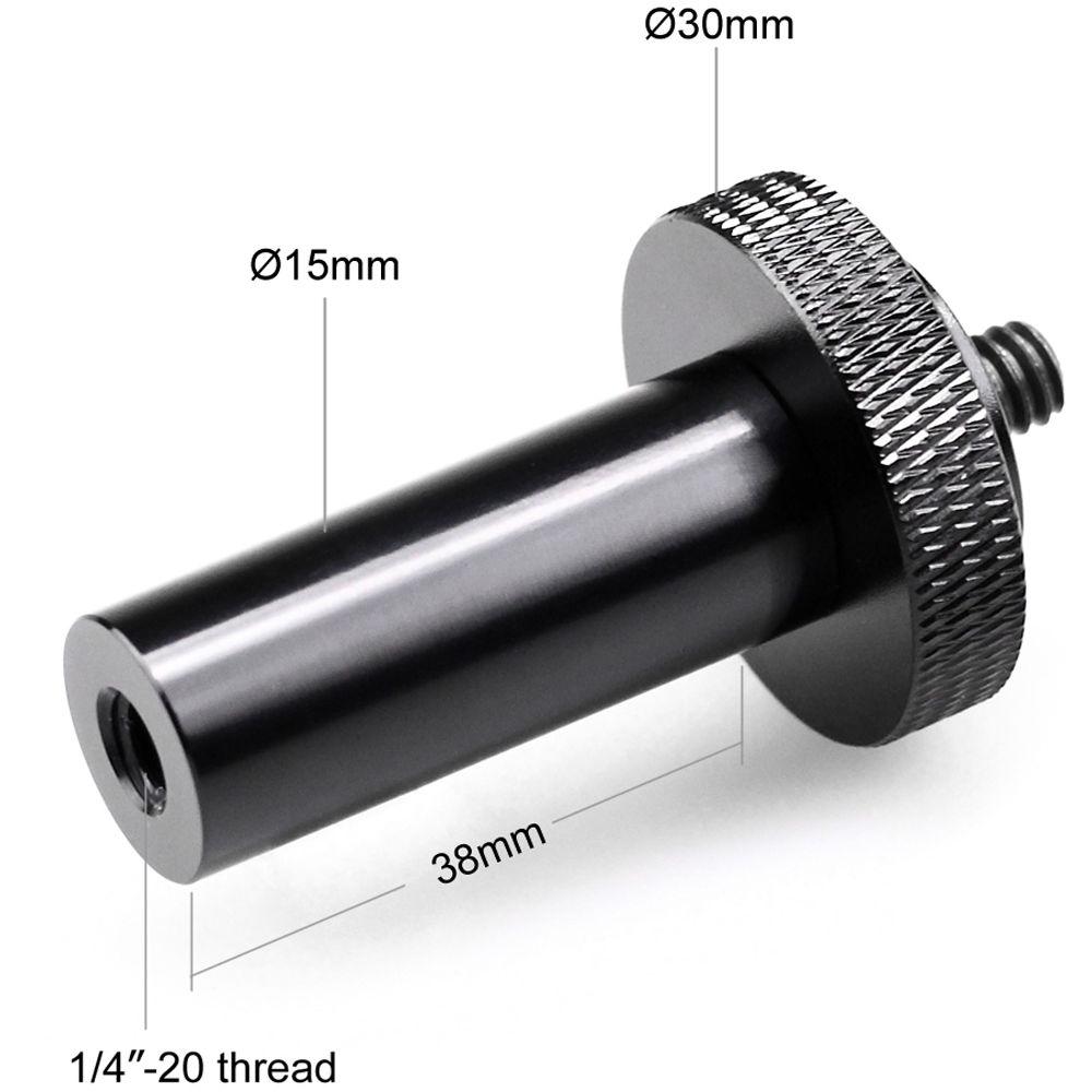 SmallRig 15mm Single Micro Rod with 1 4" Thread on One End