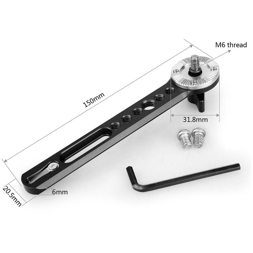 SmallRig Safety NATO Rail with ARRI Rosette