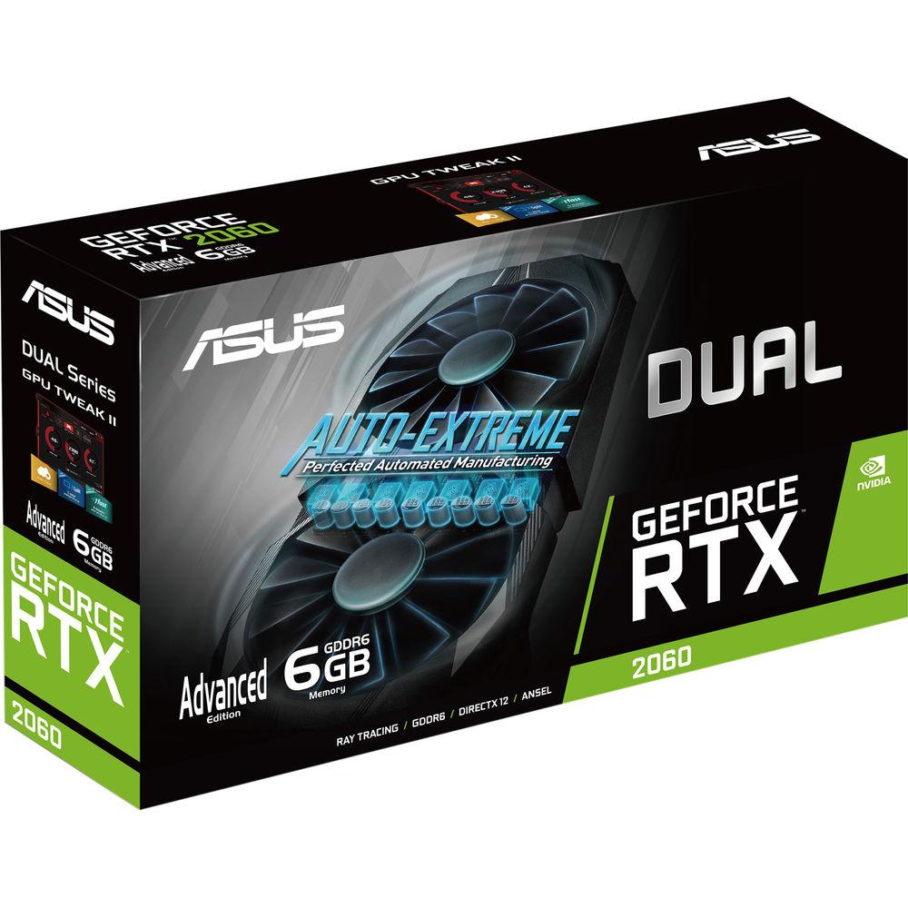 ASUS Dual GeForce RTX 2060 Advanced Edition Graphics Card