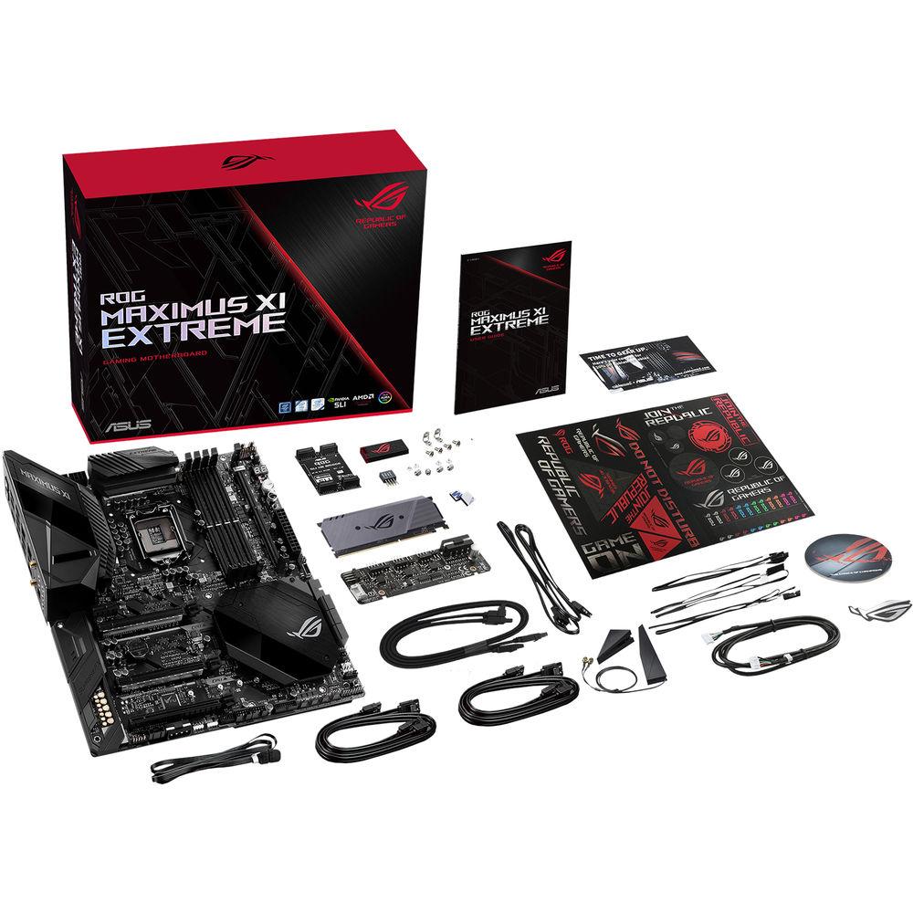 ASUS Republic of Gamers Maximus XI Extreme LGA 1151 EATX Motherboard