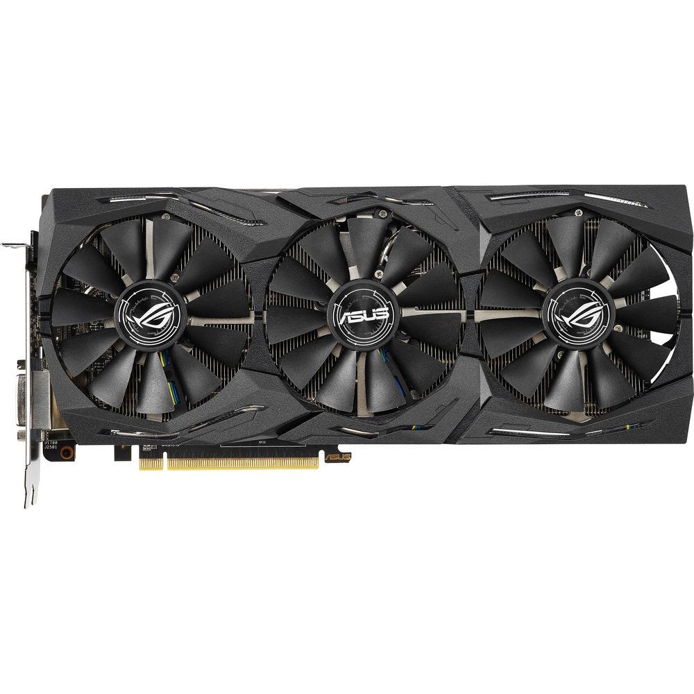 ASUS Republic of Gamers Strix Radeon RX 590 GAMING Graphics Card