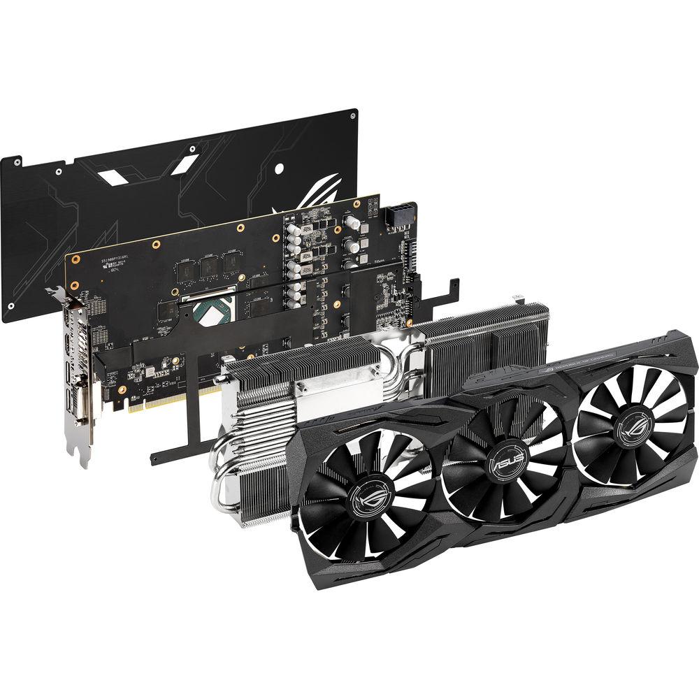 ASUS Republic of Gamers Strix Radeon RX 590 GAMING Graphics Card