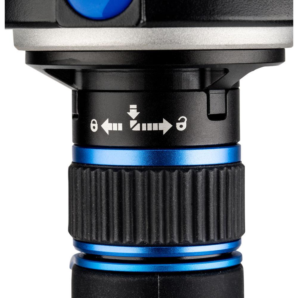 Benro #3 MCT38AF Monopod with Flip Locks, 3-Leg Base, and S4 Video Head