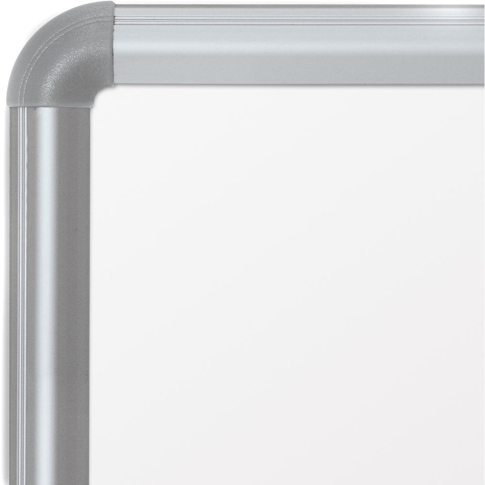 Best Rite 2H3PH-25 Porcelain Steel Markerboard with Presidential Trim