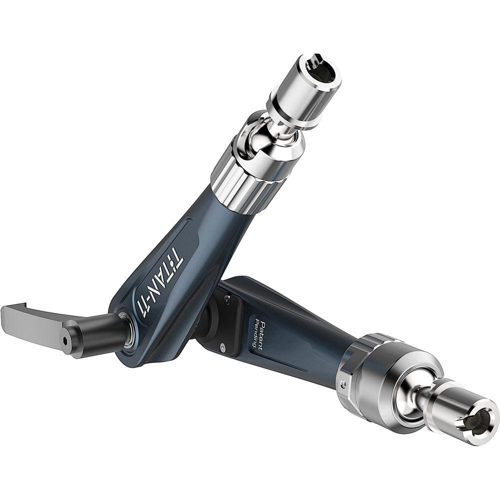 Bright Tangerine 15mm Rod with 3 8" Internal Thread Adapter for Titan Arm