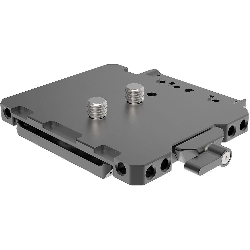 Bright Tangerine Left Field Baseplate for RED DSMC2 Cameras