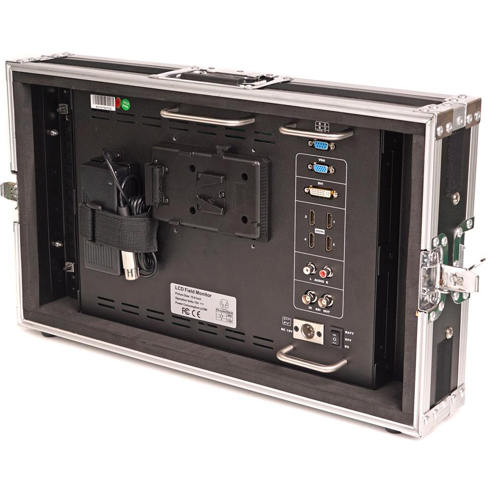 CAME-TV 15.6" UHD 4K Broadcast Director Rackmount Monitor