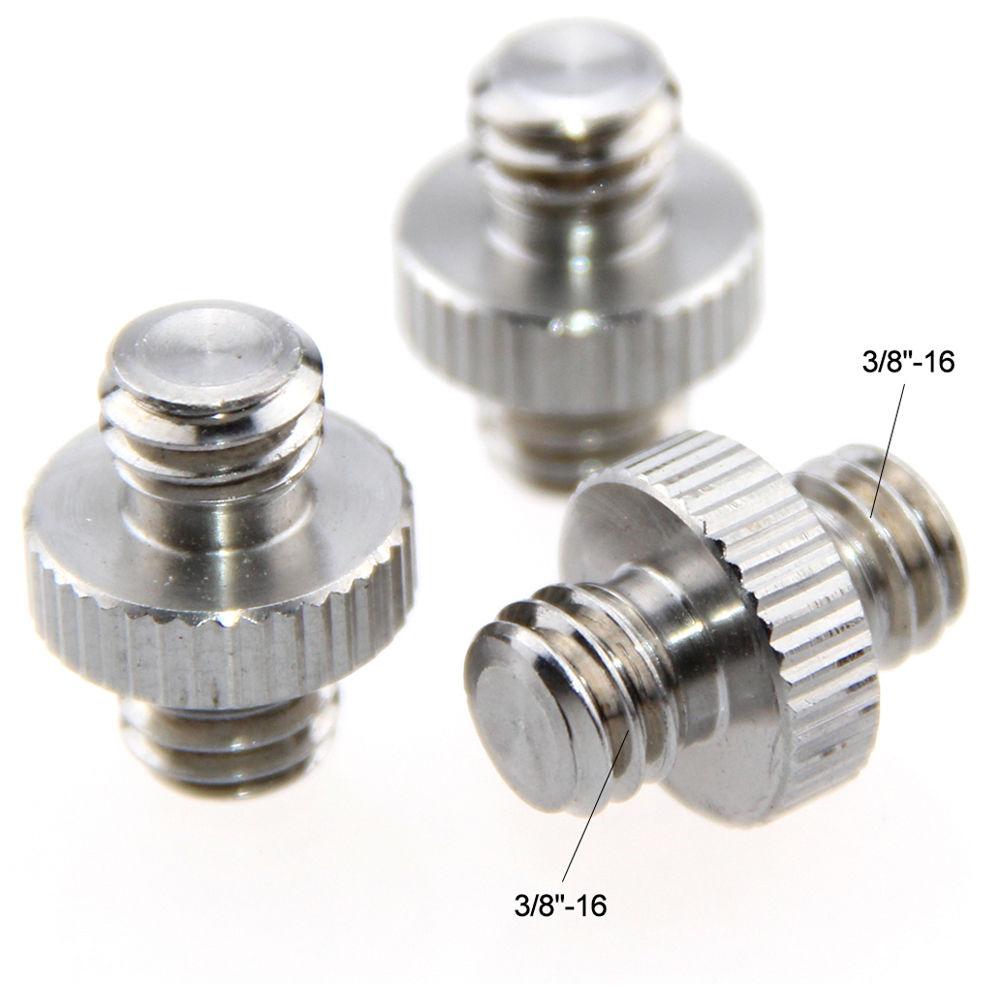 CAMVATE 3 8"-16 Male to 3 8"-16 Male Screw Adapter