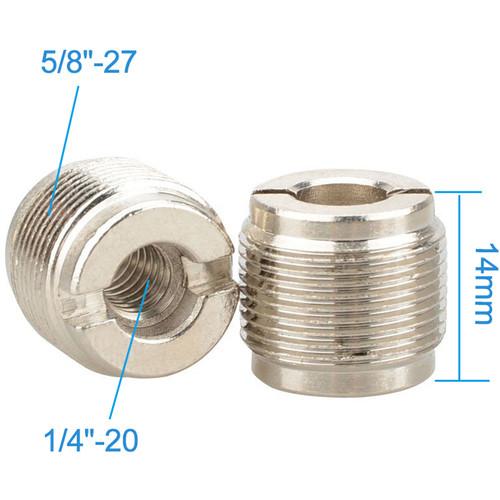 CAMVATE Female 1 4"-20 to 5 8"-27 Male Mic Adapter