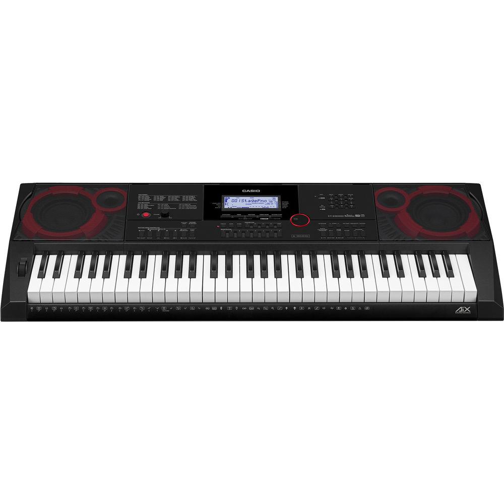 Casio CT-X3000 Keyboard with Editable Tones and Rhythms