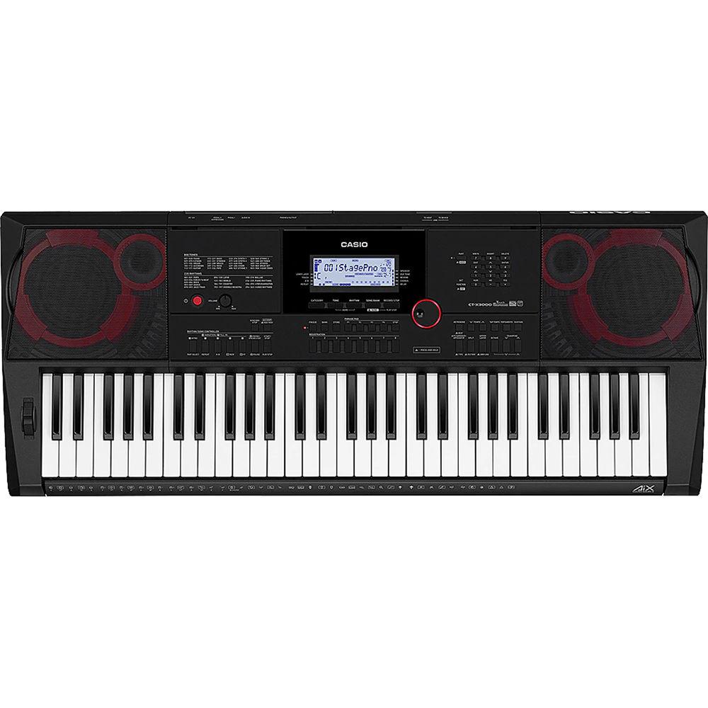 Casio CT-X3000 Keyboard with Editable Tones and Rhythms