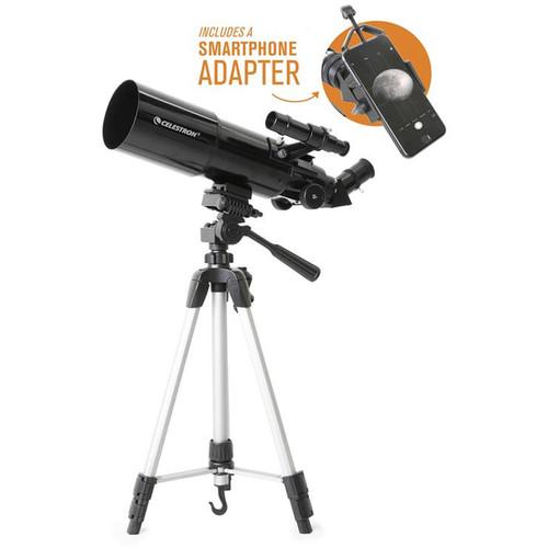Celestron Travel Scope 80mm f 5 AZ Refractor Telescope Kit