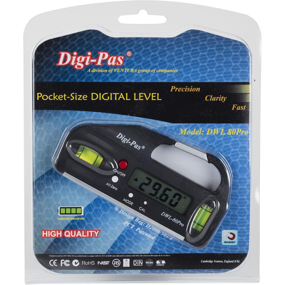 Digipas Technologies DWL-80Pro Pocket Size Digital Level, Digipas, Technologies, DWL-80Pro, Pocket, Size, Digital, Level