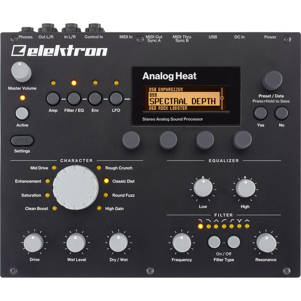 Elektron Analog Heat - Tabletop Stereo Analog Sound Processor with DAW Integration