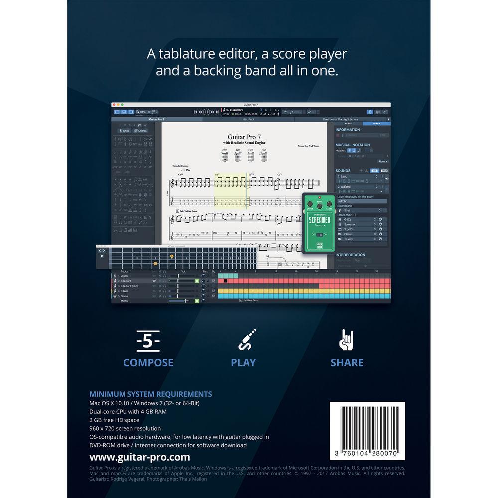 eMedia Music Guitar Pro 7