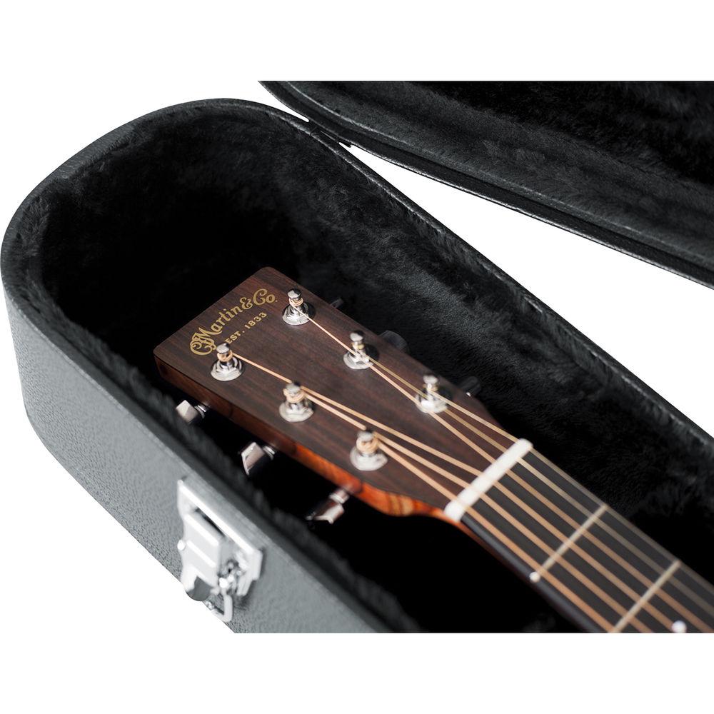 Gator Cases Hard-Shell Wood Case for Martin 000 Acoustic Guitar