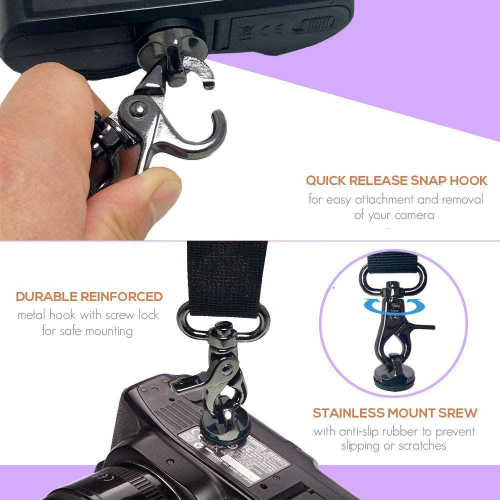 HiiGuy Camera Strap for Canon and Nikon
