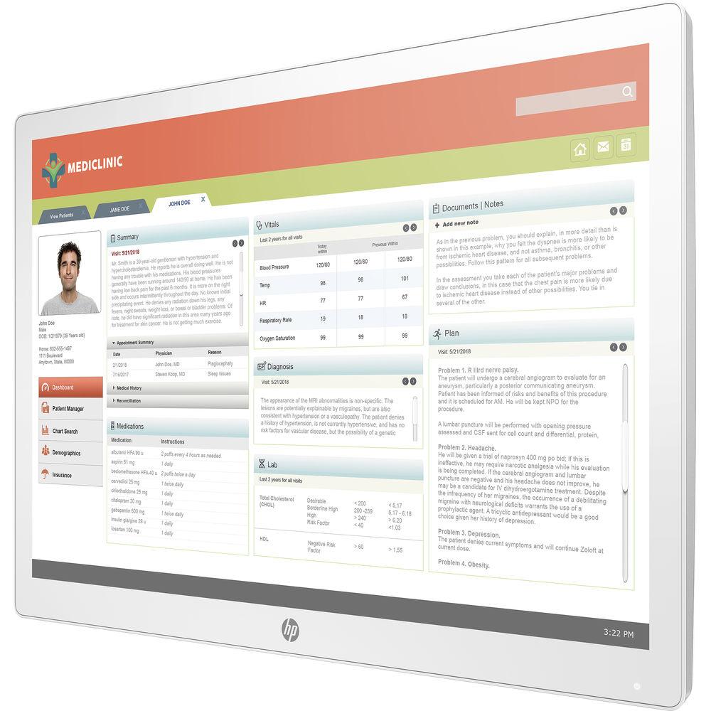 HP 24" HC241 WUXGA LED-LCD Clinical Review Monitor