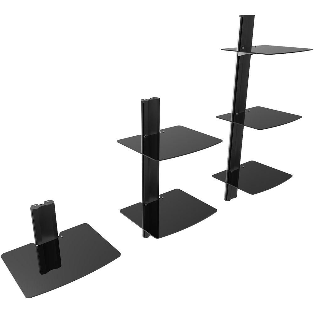 Kanto Living AVT2 Wall-Mounted A V Shelf System