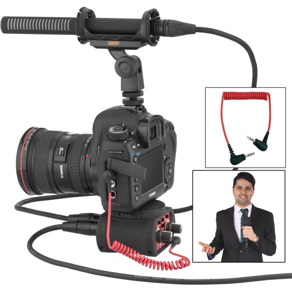 Kopul CMX-2-V2 Two-Channel Passive DSLR XLR Adapter