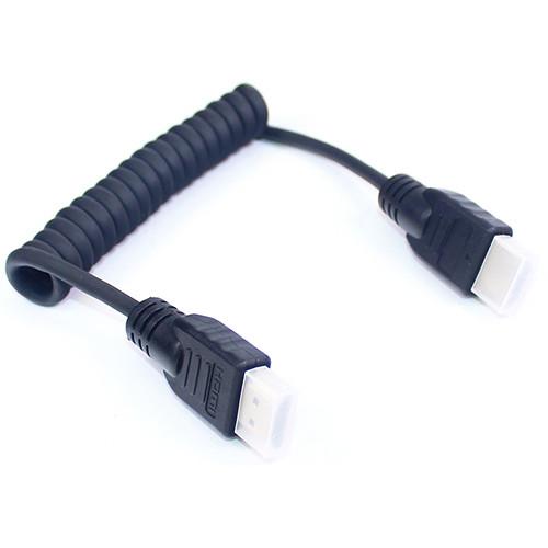 LanParte HDMI 2.0 Type-A Coiled Cable