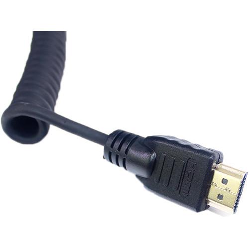 LanParte HDMI 2.0 Type-A Coiled Cable