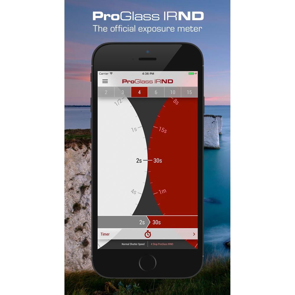 LEE Filters 100 x 100mm ProGlass IRND 0.6 Filter