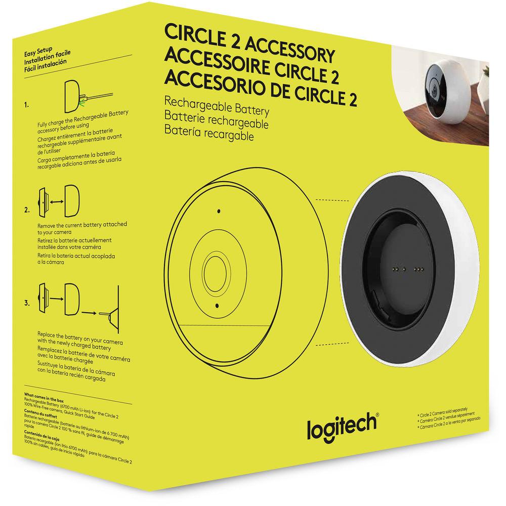 Logitech Rechargeable Battery for Circle 2 Camera