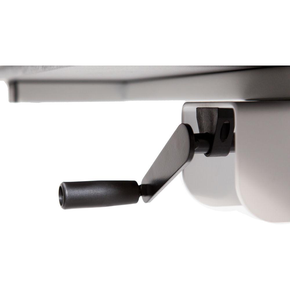 Luxor 40" Single-Column Crank Adjustable Stand-Up Desk