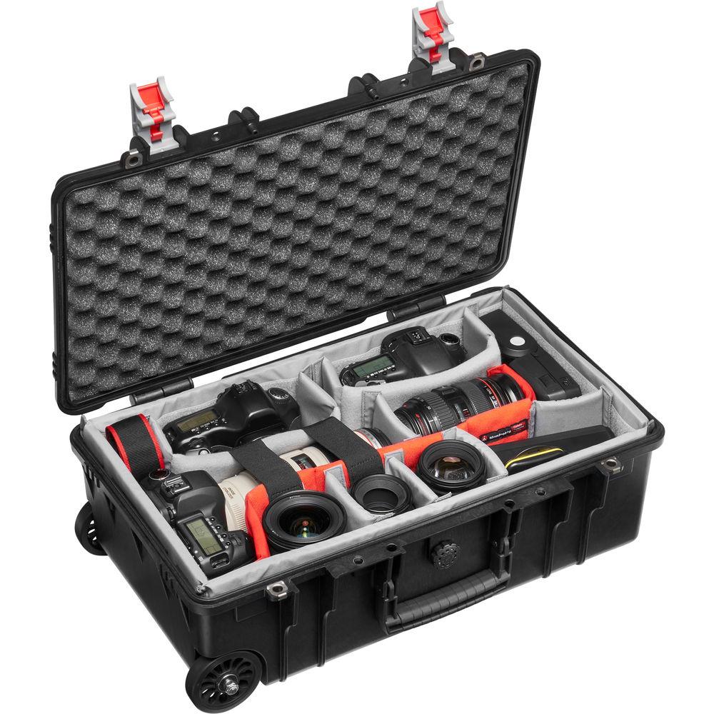 Manfrotto Pro Light Reloader Tough-55 Low Lid Carry-On Camera Rollerbag