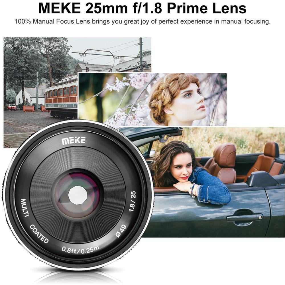 Meike MK-25mm f 1.8 Lens for Micro Four Thirds