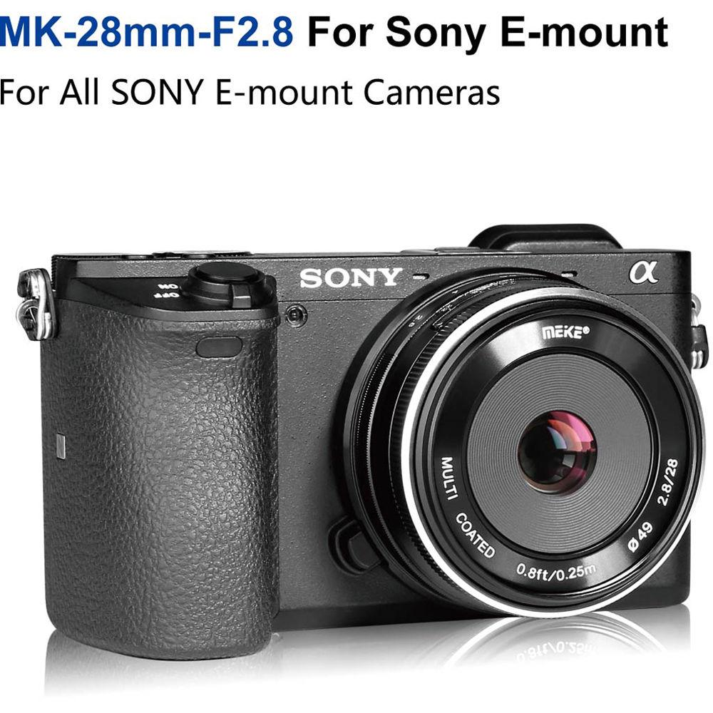 Meike MK-28mm f 2.8 Lens for Sony E