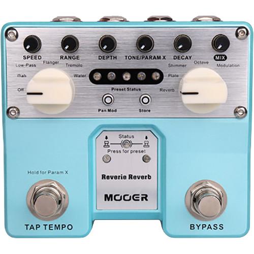 MOOER Twin Series Reverie Reverb Digital Reverb Pedal
