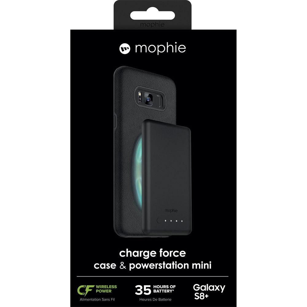 mophie Samsung Galaxy S8 charge force case & powerstation mini
